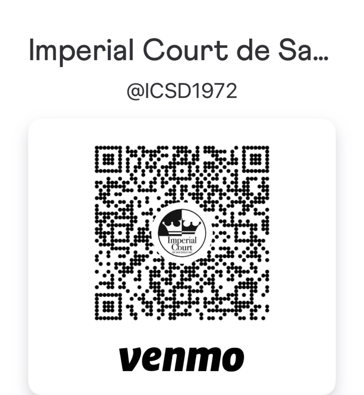 Donate by Venmo