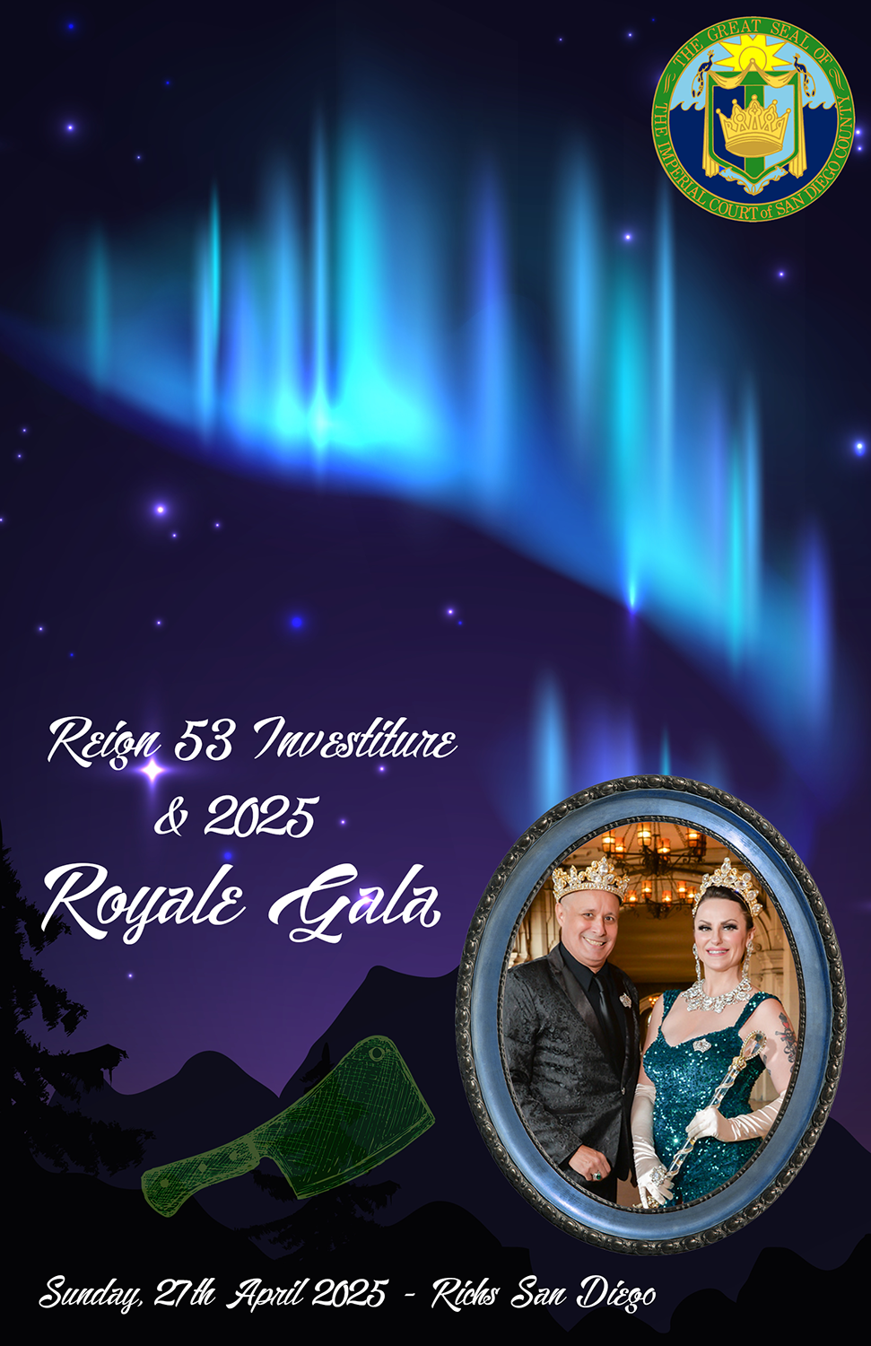 2025 Mykl & Kiki (1500) Black & Blue Northern Lights Prince Royale Mykl Loyer & Sage Cleaver Princess Royale Kiki Tolson